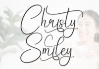 Christy Smiley Font - Featured Image