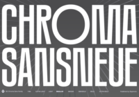 Chroma Sansneue Font - Featured Image