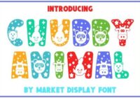Chubby Animal Font - Featured Image