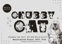Chubby Cat Font - Featured Image