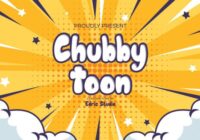 Chubby Toon Font - Featured Image