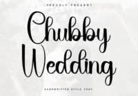 Chubby Wedding Font - Featured Image