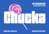 Chucka Font - Featured Image