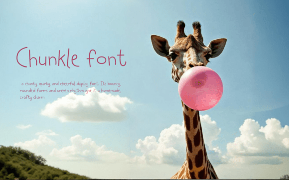 Chunkle Font - Featured Image