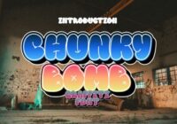 Chunky Bomb Font - Featured Image