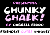 Chunky Chalk Font - Featured Image
