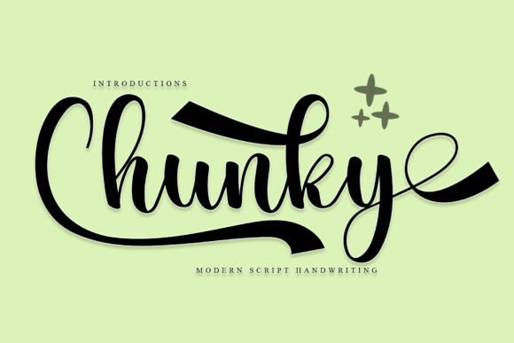Chunky Font - Featured Image