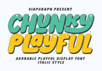 Chunky Playful Font - Featured Image
