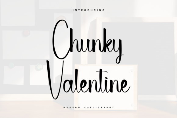 Chunky Valentine Font - Featured Image