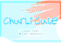 Churli Cute Font - Featured Image