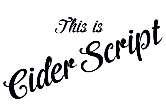 Cider Font - Featured Image