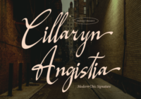 Cillaryn Angistia Font - Featured Image