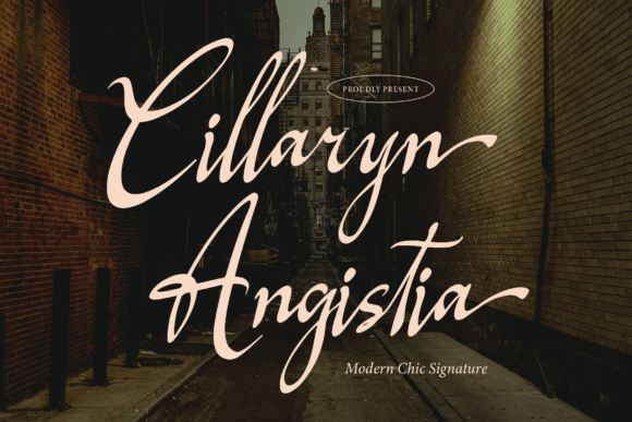 Cillaryn Angistia Font - Featured Image