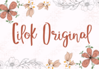 Cilok Original Font - Featured Image
