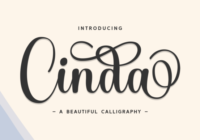 Cinda Font - Featured Image