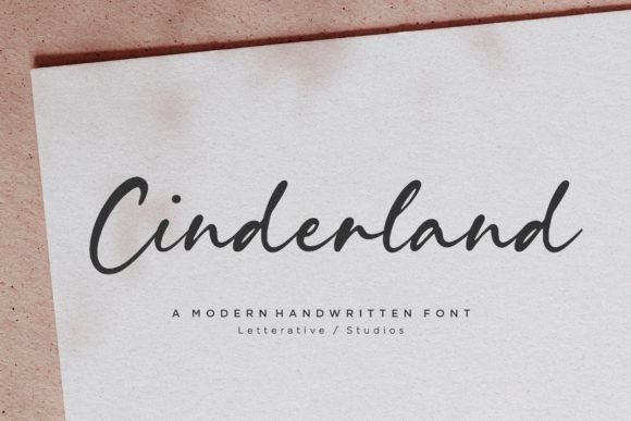 Cinderland Font - Featured Image