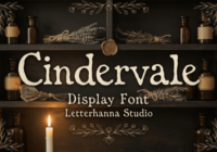 Cindervale Font - Featured Image