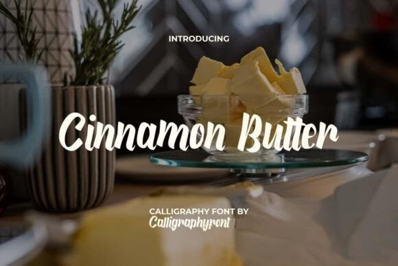 Cinnamon Butter Font - Featured Image