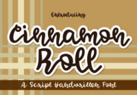 Cinnamon Roll Font - Featured Image