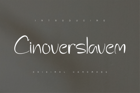 Cinoverslavem Font - Featured Image