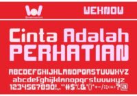 Cinta Adalah Perhatian Font - Featured Image