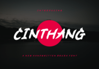 Cinthang Font - Featured Image