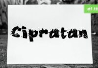 Cipratan Font - Featured Image