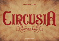Circusia Font - Featured Image