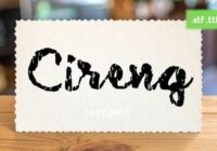Cireng Font - Featured Image