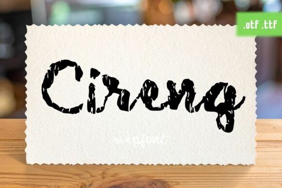 Cireng Font - Featured Image