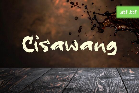 Cisawang Font - Featured Image