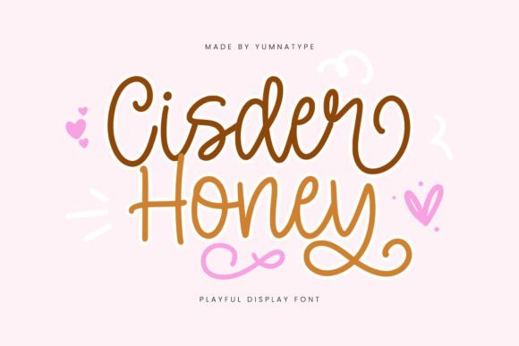 Cisder Honey Font - Featured Image