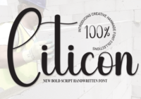 Citicon Font - Featured Image