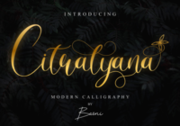 Citralyana Font - Featured Image