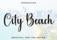 City Beach Font - Featured Image