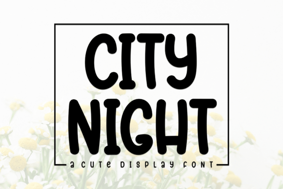 City Night Font - Featured Image