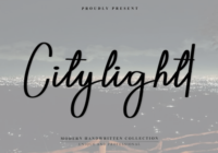 Citylight Font - Featured Image