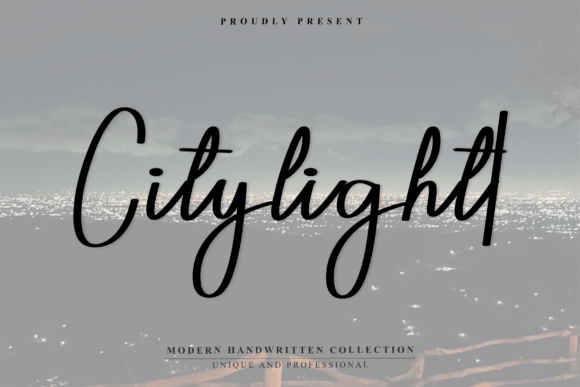 Citylight Font - Featured Image