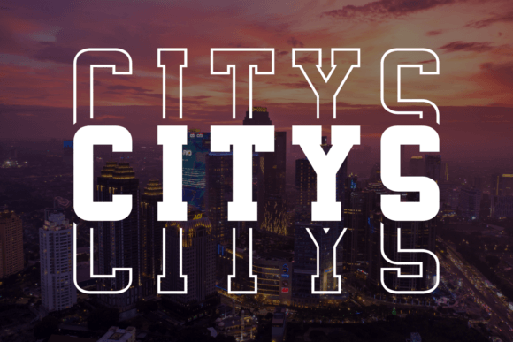 Citys Font - Featured Image