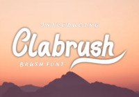 Clabrush Font - Featured Image