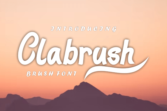 Clabrush Font - Featured Image