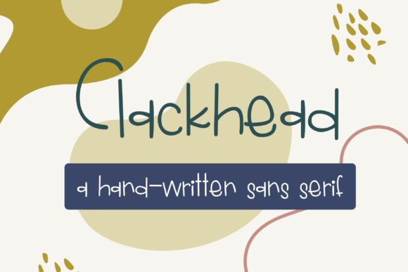 Clackhead Font - Featured Image