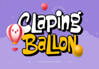 Claping Ballon Font - Featured Image