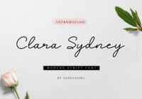Clara Sydney Font - Featured Image