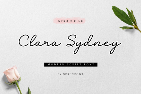 Clara Sydney Font - Featured Image