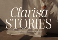 Clarisa Stories Font - Featured Image
