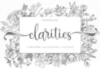 Clarities Font - Featured Image