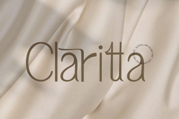 Claritta Font - Featured Image