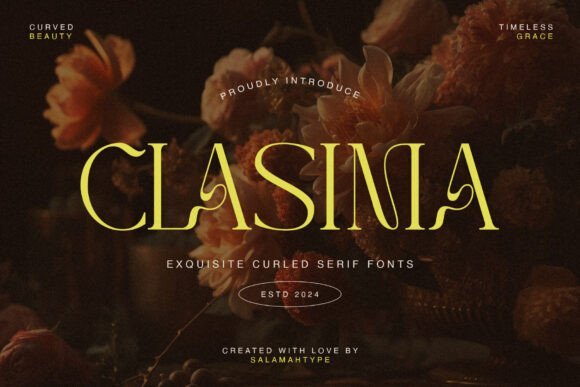 Clasima Font - Featured Image