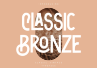Classic Bronze Font - Featured Image